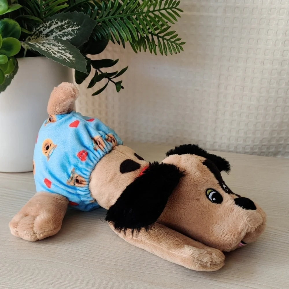 Hasbro 2023 Basic Fun Pound Puppies New Borns, Tan&Black 8